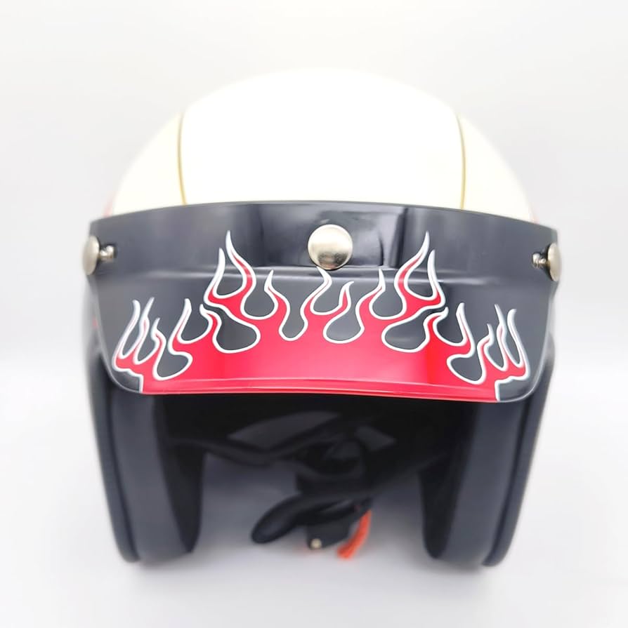 Amazon.co.jp: バイクヘルメットサンバイザー雨よけプレート